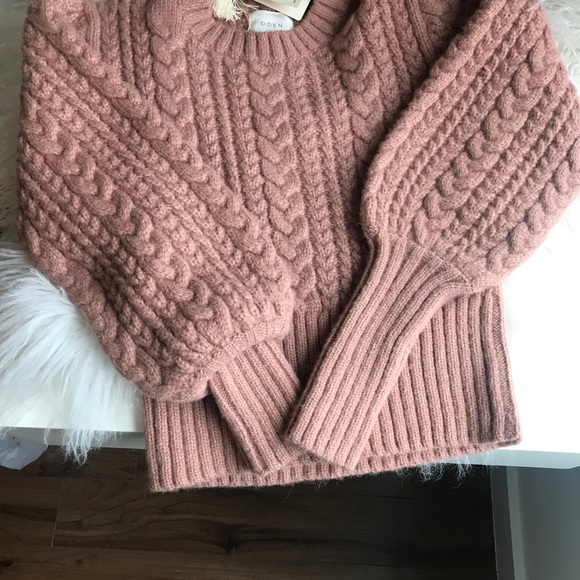NWT Doen Mulberry Sweater - Picture 2 of 4